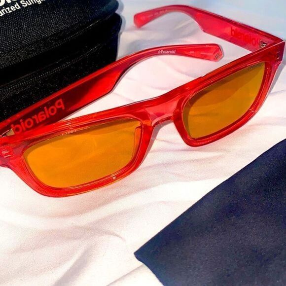 Red Yellow Polaroid Sunglasses